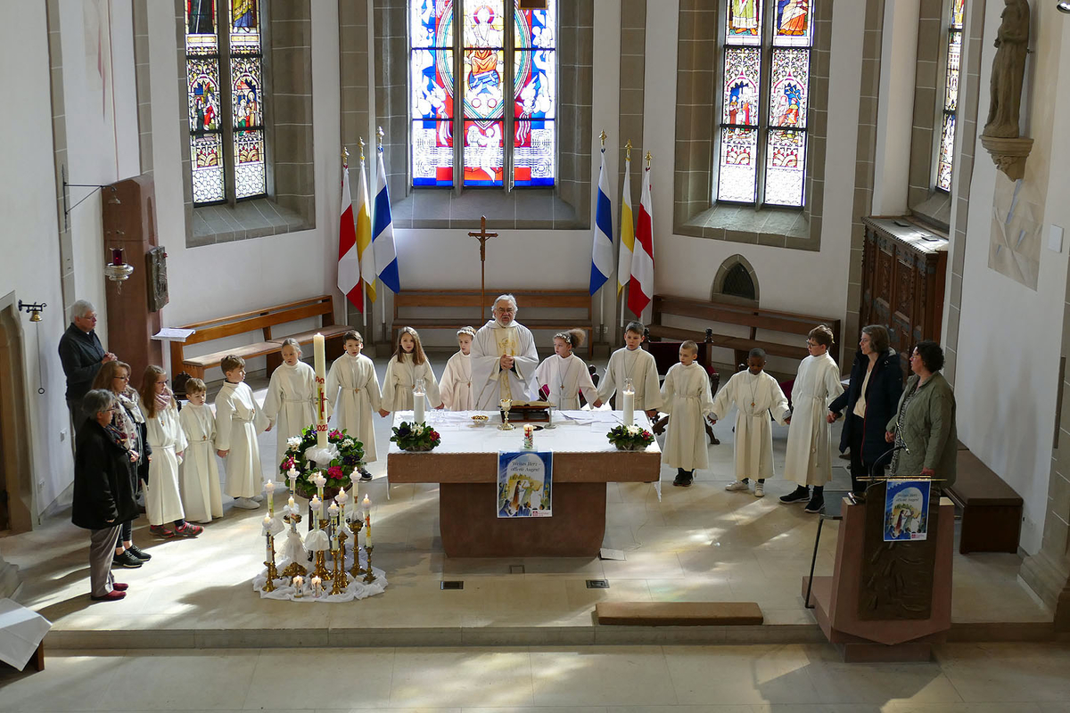 Dankwortgottesdienst der Erstkommunionkinder 